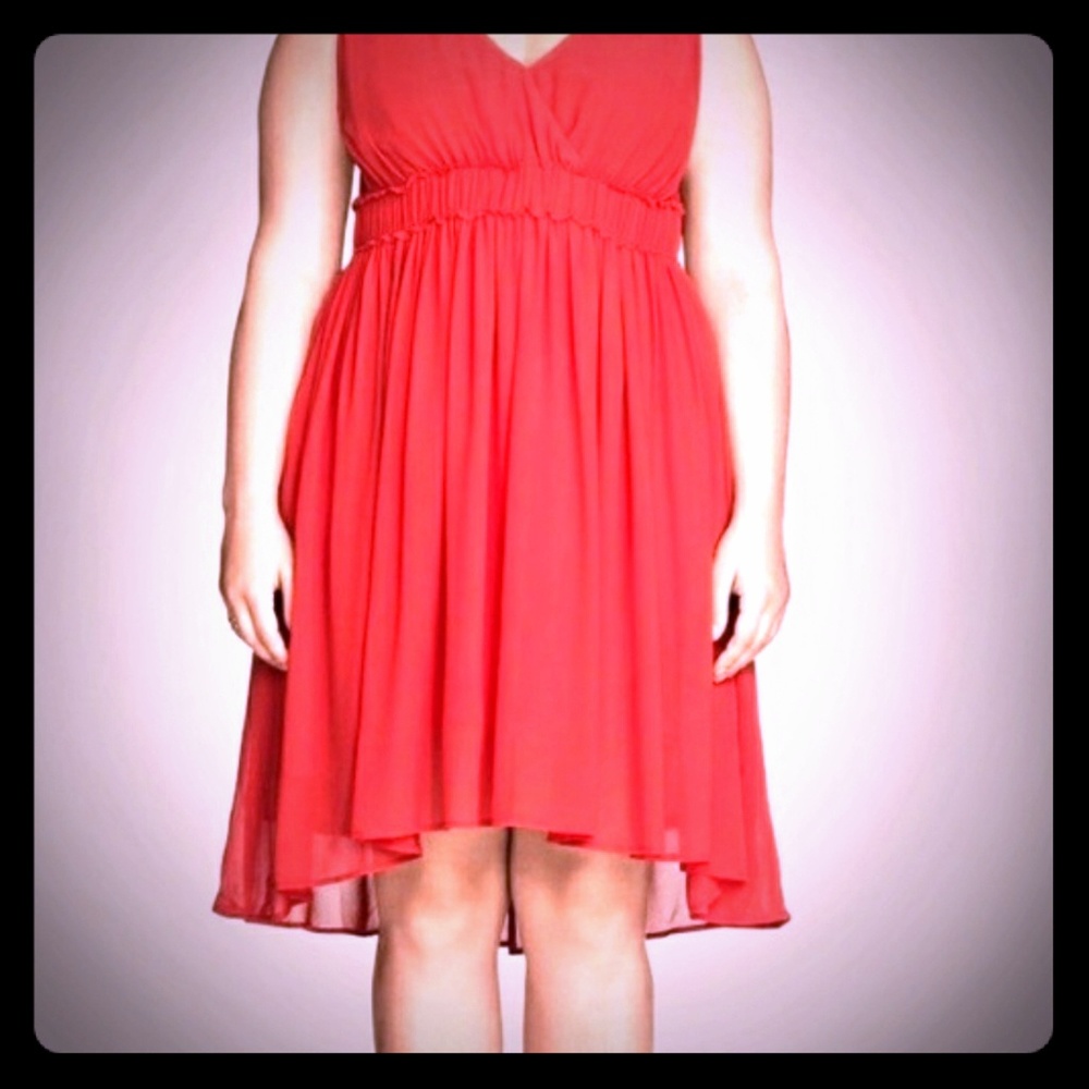H & M Plus chiffon cocktail dress